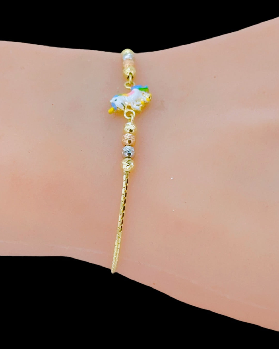 NS007 Pulsera unicornio